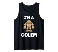 Giant Humor Creature golems Cute Simple I'm a Golem Camiseta sin Mangas