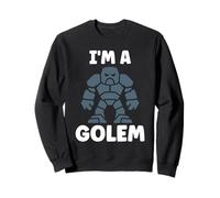 Giant Humor Creature golems Cute Simple I'm a Golem Sudadera