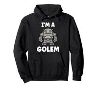 Giant Humor Creature golems Cute Simple I'm a Golem Sudadera con Capucha