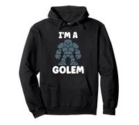 Giant Humor Creature golems Cute Simple I'm a Golem Sudadera con Capucha