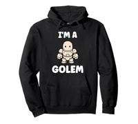 Giant Humor Creature golems Cute Simple I'm a Golem Sudadera con Capucha