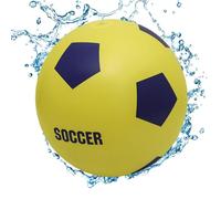 Giant Inflatable Soccer Ball - 27 in Beach Water Play Ball for Adults Kids Outdoor Games | PVC Oversized Football Toy with Air, Floating Sports Balls for Pool Vacation Picnic Summer Camp, 68 cm