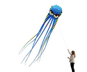 Giant Kite,26ft Octopus Shape Wind Toys,Beach Kites Adults | for Family Summer Vacation Birthday Adults Outdoor Party Backyard