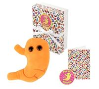 GIANT MICROBES Juego de regalo de felpa para el estómago, incluye felpa, tarjeta de recuperación pronto y calcomanía, regalos de cirugía bariátrica, manga gástrica y regalo de bypass gástrico, regalos