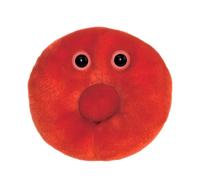 Giant Microbes Rojo Sangre Célula Peluche Toy Original Suave Cuerpo Educativo De