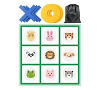 Giant Outdoor Game, Large Portable Set, Interactive Family Activity, Durable Travel-Friendly Fun, Easy Storage Bag Included, Ideal para Beach, Camping, Backyard, Interior Parties
