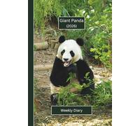 Giant Panda Weekly Diary 2026: A gorgeous Week View Planner (spread across 2 pages). It's an ideally sized (6"x9") animal themed journal in a large ... pages. Great gift for friends and family.