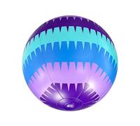 Giant Pool Ball, Inflatable Beach Sports Toy, with 28cm Kids Outdoor Play Ball Set, Waterproof PVC Party Design, Bright Summer Style Gear, Beach Balls Inflatable Pool Party, for Vacation Travel Use