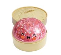 Giant Rainbow Dumpling Stress Ball - Super Soft Fidget Toy | Sensory Squeeze Ball For & Focus | Fun Mood-Expressing Desk Toy For Adults, Teens & Kids