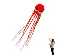 Giant Sky Octopus Windsock Kite Colorful Adult Beach Activity Fun Toy
