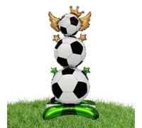 Giant Soccer Balloons - Sports Theme Sport Decor, Giant Soccer Balloons for Celebrating, Backyard School Gear, Photo Booth Tool with Large-Scale-Visual, Inflating Device for Decorative Arrangement