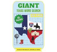 Giant Texas Word Search: Everything is Bigger in Texas! Puzzles for Adults, Seniors, and Teens | 6 x 9 Inches, 120 Pages | Texas Word Search | Texas Puzzle Book | Gift for Texas Vacation
