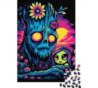 Giant Tree Spirit with Flower Puzzle De 1000 Piezas Rompecabezas para Adultos Rompecabezas 1000 Piezas para Adultos para Amantes O Amigos Rompecabezas Imposable 70x50cm/1000pcs
