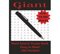 Giant Word Search Puzzle Book:: Word Searches with Easy to Read Print includes over 10,000 everyday and rarely used words | 8.5x11 inches, 585 pages | ... Vocabulary, Relaxation, Vacation and Holidays