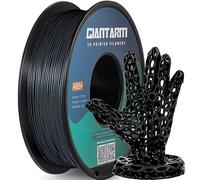 GIANTARM ABS+ Filamento 1.75 mm, Filamento para impresora 3D 1 kg, 1 bobina, tolerancia de diámetro +/- 0.02 mm,Negro