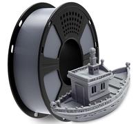 GIANTARM High-Speed PLA Filamento 1,75 mm,curado rápido,mejor liquidez,HS-PLA Filamento para impresión 3D de alta velocidad,1kg 1 Spool,Gris