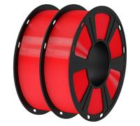 GIANTARM PETG 1,75mm Filamento para impresora 3D 2x1KG Carrete, Rojo