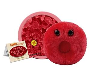 GIANTmicrobes Peluche Célula Glóbulo Rojo