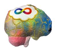 GIANTmicrobes - Peluche para autismo, regalos para profesores de autismo, regalos para mamá, regalos de concienciación sobre el autismo, almohada para autismo, decoración de autismo, regalos de