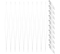 Giantree 20 enhebradores de aguja de acero inoxidable, enhebradores de costura, herramientas de costura para bordar, hilo de cruz, manualidades, manualidades