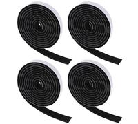 Giantree 4 tiras de fieltro con respaldo adhesivo, almohadillas de fieltro antideslizantes para muebles, cinta de fieltro cortable para proteger superficies de muebles, sillas, paredes, suelos de