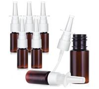 Giantree Botella de spray nasal de 10 ml, 7 botellas pequeñas vacías para nariz, pulverizadores de niebla fina, botella de atomizador recargable para agua, perfume, aceites esenciales, spray