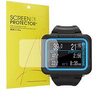 Giaogor Protector de pantalla para ordenador de buceo Shearwater Research Peregrine, HD, transparente, flexible, sin burbujas, compatible con fundas, calidad prémium, protector de pantalla (6 unidades
