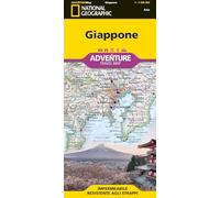 Giappone. National Geographic Adventure Travel Map