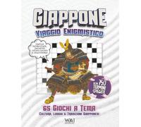 Giappone. Viaggio Enigmistico: 65 Giochi a Tema. Cultura, Luoghi & Tradizioni Giapponesi | Parole Intrecciate, Incastri Criss-Cross & Cruciverba | ... Spiegati | 200 pagine | Edizione Italiana