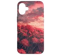 Giapponese Ragno Giglio Cielo Rosa Carcasa para iPhone 16 Plus