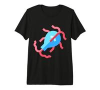 Giardia Giardiasis Microbiología Laboratorio Parásito Camiseta Premium
