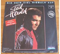 GIB DEIN ZIEL NIEMALS AUF / Deutsche Originalversion von "Hold On Tight" / DER KAISER VON CHINA / Aus dem DEUTSCHEN MUSIKLADEN / Ted Herold / Bildhülle 1981 / Deutsche Pressung / TELDEC # 6.13 270 / 7" Vinyl Single Schallplatte