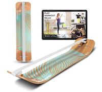 Gibbon Giboard Set Zen Blue - Tabla de equilibrio completo - Incluye correa y sistema de tensión - Madera Haya FSC - Diseño Jardín Japonés para Yoga & Relajación