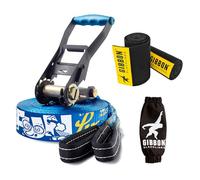 Gibbon Slacklines Fun Line con Treewear Slackline-Set, Sin género, Blue, L