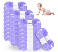 GIBOHOM 22 Recambios Contenedor de Pañales, Recambios de Papelera Pañales Bebe 4 Capas Engrosadas, Bolsas de Contenedor Pañales Compatibles con AngelCare, Litter Locker (Compatible con Todos）