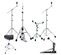 Gibraltar 6000 Series Full Hardware Set Single Pedal & Throne