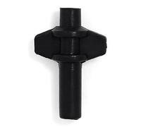 Gibraltar ABS SC-TCWN - Accesorios para pie de plato, 4 piezas Tornillo mariposa, 8mm, plástico