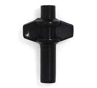 Gibraltar Accesorios para pie de plato 4 piezas Tornillo mariposa 6mm plástico ABS SC-TCWN6