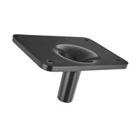 Gibraltar Hardware Placa de soporte SC-EMMP-BK - Para módulos de E-Drum, pads de percusión y muestreo - Distancia entre orificios 10 cm lado largo / 7 cm lado corto - Negro