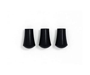 GibraltarAccesorios Timbal Base Patas de Goma Grandes para Tom Base 3 unid SC-RTS