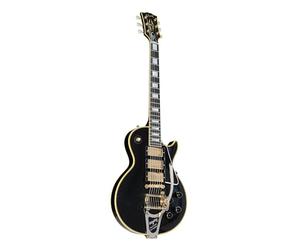 Gibson 1957 LP Custom Bigsby 3PU VOS Ebony #731159 - Guitarra Eléctrica Personalizada