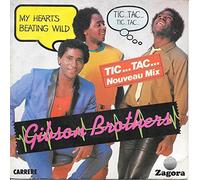 Gibson Brothers - My heart's beating wild (1982) / Vinyl single [Vinyl-Single 7'']
