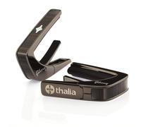 Gibson by THALIA - Cejilla con acabado cromado negro, palisandro con marcador de diapasón de diamante suave