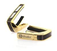 Gibson by THALIA - Cejilla con acabado dorado, palo de rosa con marcador de diapasón de paralelogramo