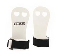 Gibson Rainbow Gymnastic Grips 3 tamaos medios medianos grandes X-larga 3 colores Black Black Made In USA Gimnastic Hand empuaduras de mano para ni