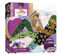 Gibsons- Domingo Perezoso Lazy Sunday Puzle, Multicolor (G6610)