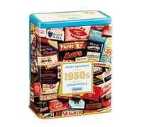 Gibsons G3830 - Puzzle Dulces Memorias de los Años 50, 500 Piezas, Rompecabezas Premium para Adultos en Caja de Lata