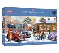Gibsons G4051 - Puzzle Navidad en la Estación 636 Piezas, Rompecabezas navideño Premium para Adultos