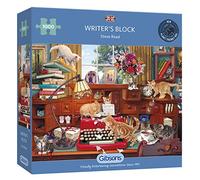 Gibsons G6290 - Puzzle Bloqueando la Escritura 1000 Piezas, Rompecabezas Premium para Adultos