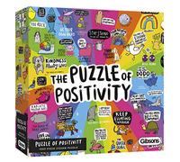 Gibsons G6608 - Puzzle Puzzle of Positivity 1000 Piezas, Rompecabezas Premium para Adultos